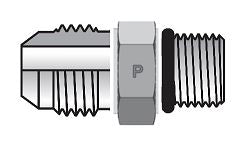 ADAP RECTO 3/4 JIC 37 X 1-1/16 SAE CARBON