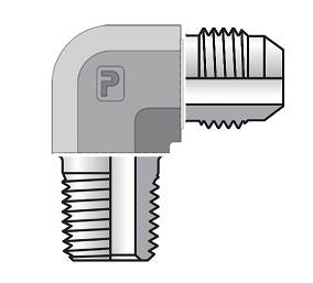 90° JIC-NPT INOX